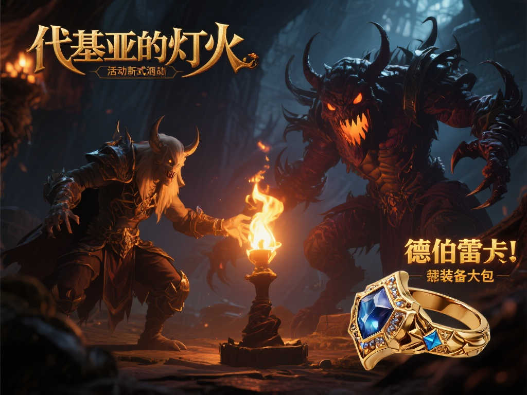 点燃“代基亚之光”挑战觉醒巨兽，德柏雷卡戒指助力装备豪礼！